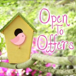 Like the item but not the price? Make me an offer!